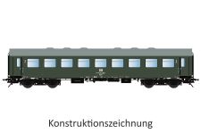 Lenz 41180-06 - 0 - Personenwagen Bghwe, 2.Kl, DR, Ep. IV